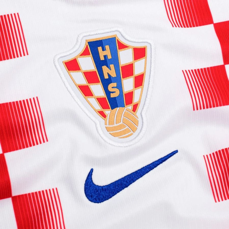 Maillot de Football Rouge et Blanc Premium Design Géométrique Moderne