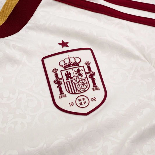 Maillot Équipe d'Espagne Extérieur Coupe du Monde 2026 — Détail écusson