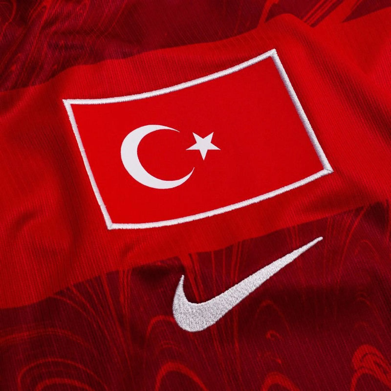 Maillot de Football Rouge Premium Design Moderne Texturé