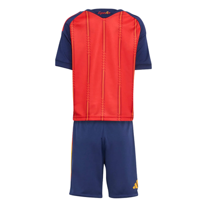 Kit Enfant Espagne Domicile Coupe du Monde 2026 — Vue de dos