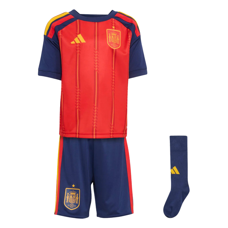 Kit Enfant Espagne Domicile 2026 — Maillot, Short & Chaussettes