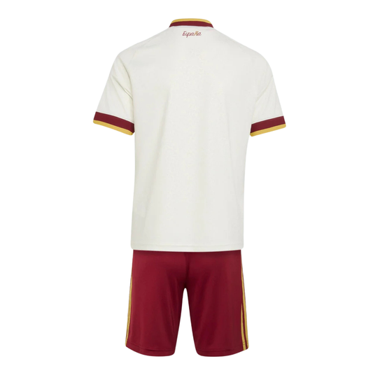 Kit Enfant Espagne Extérieur Coupe du Monde 2026 — Vue de dos