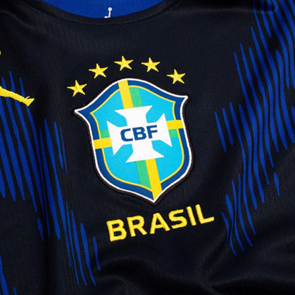 Maillot Brésil Extérieur Coupe du Monde 2026 — Détail écusson