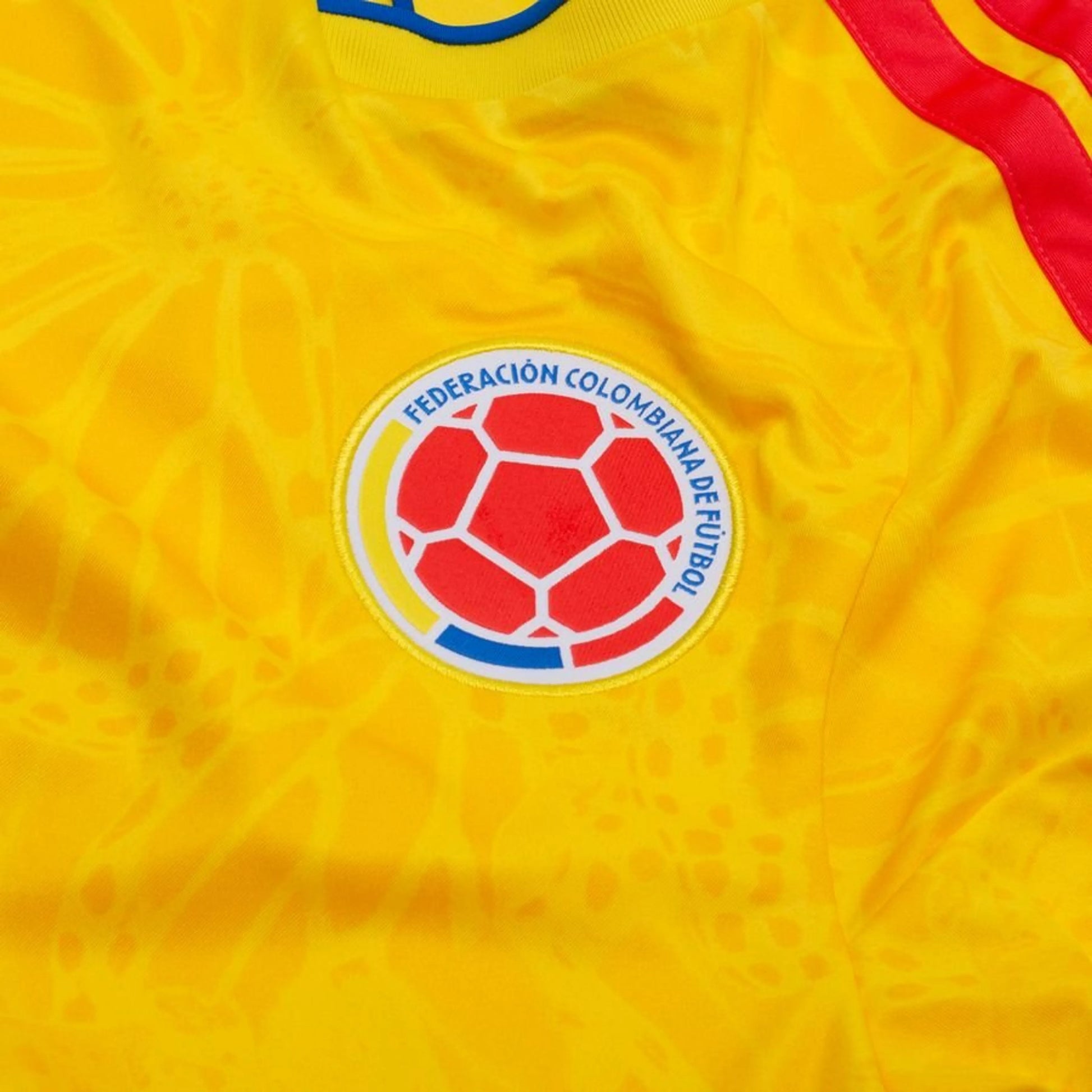 Maillot Colombie Domicile Coupe du Monde 2026 — Détail écusson