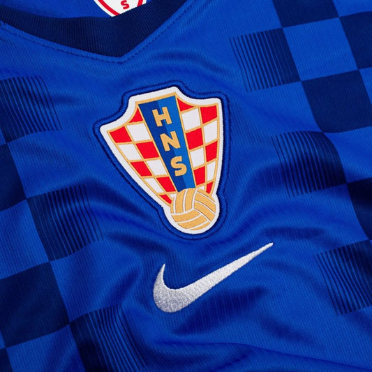 Maillot Croatie Extérieur Coupe du Monde 2026 — Détail écusson