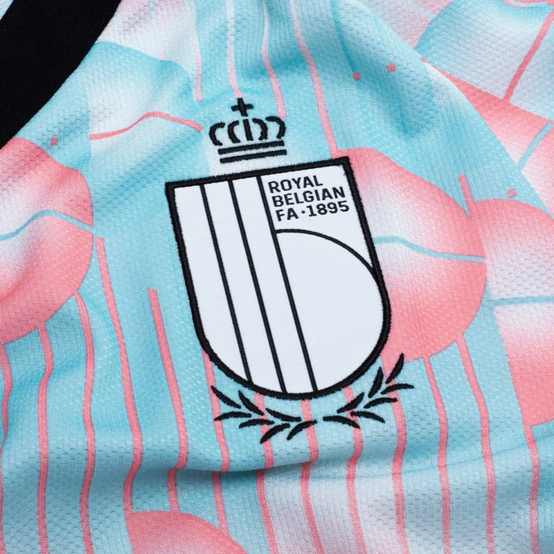 Maillot de Football Blanc Premium Design Artistique Coloré