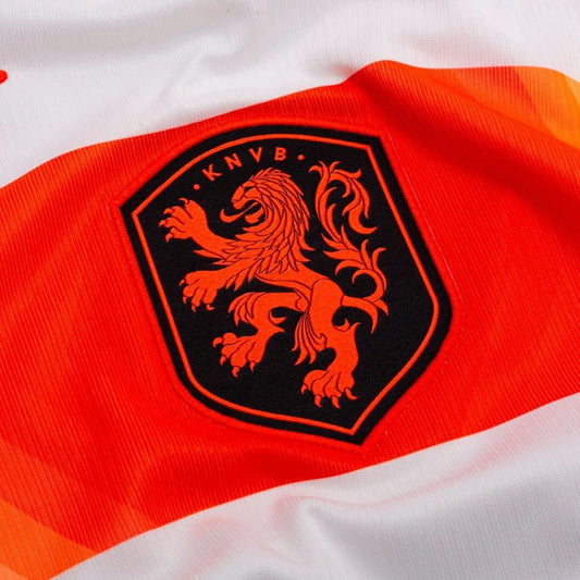 Maillot Équipe des Pays-Bas Extérieur Coupe du Monde 2026 — Détail écusson