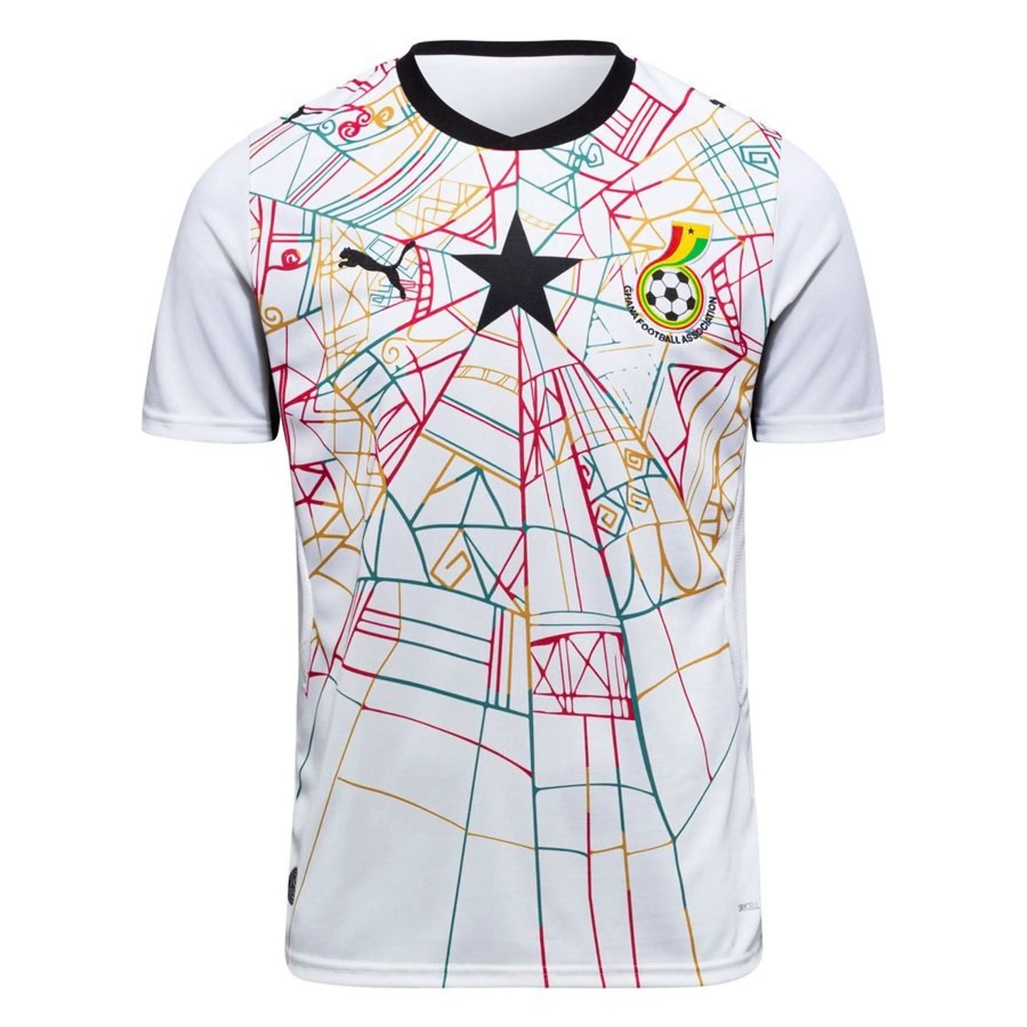 Maillot Ghana Domicile Coupe du Monde 2026 — Vue de face