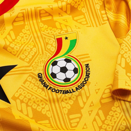 Maillot Ghana Extérieur Coupe du Monde 2026 — Détail écusson