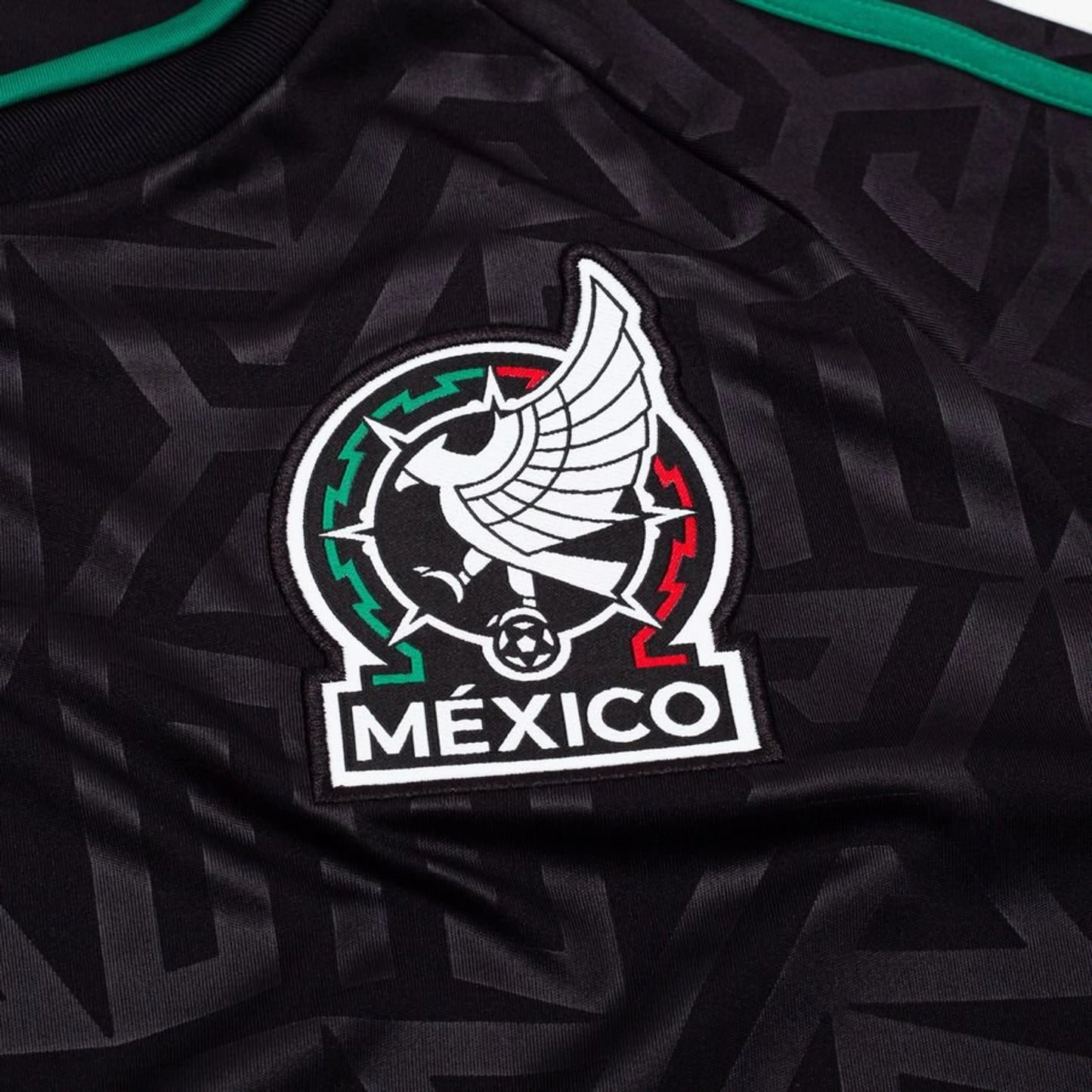 Maillot Mexique Third Coupe du Monde 2026 — Détail écusson