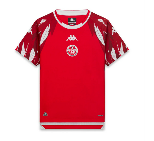 Maillot Tunisie Domicile Coupe du Monde 2026 — Vue de face