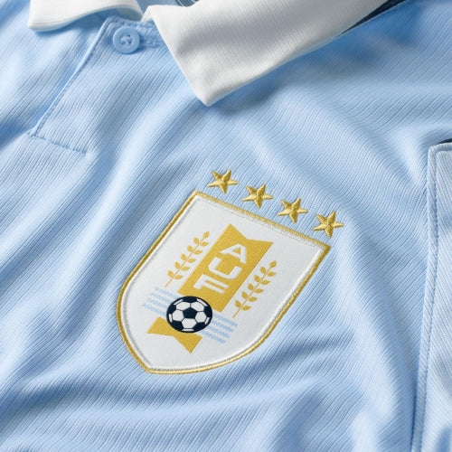Maillot Uruguay Domicile Coupe du Monde 2026 — Détail écusson